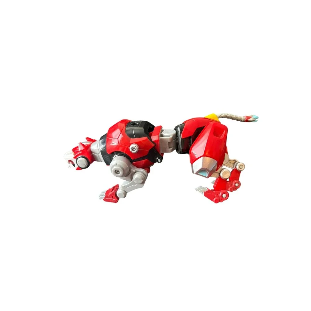 Voltron Legendary Defender Red Lion Figure Playmates Transforming Action Toy